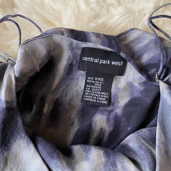 100% Silk Aritzia Central Park West Blouse Camisole Tank Tiered Flowy - Picture 5 of 9